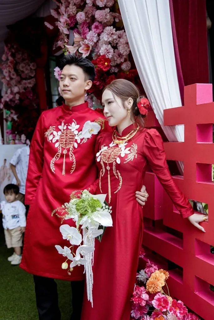 Những khoảnh khắc đẹp của cô dâu và chú rể