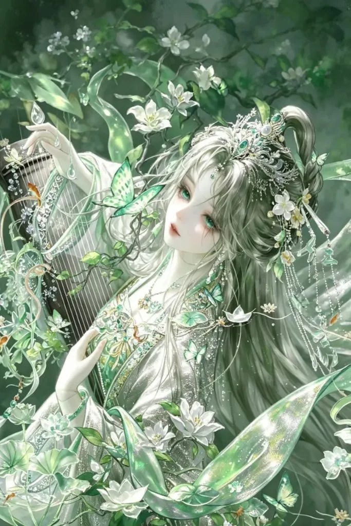 Ảnh gái anime cuốn hút sắc sảo