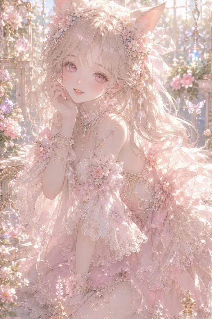 Ảnh gái anime nhẹ nhàng đáng yêu