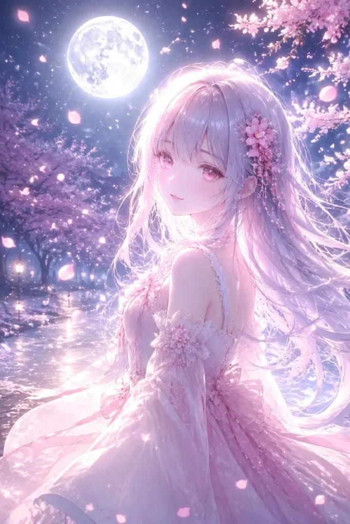 Ảnh gái anime đáng yêu, dịu dàng
