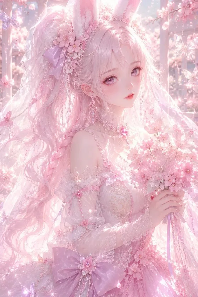 Ảnh gái anime phong cách ngọt ngào gợi cảm