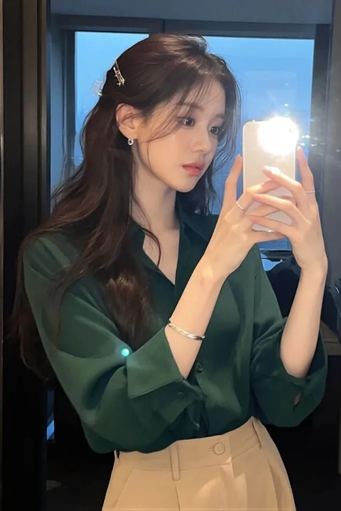 Ảnh gái cute dễ thương có khuôn mặt xinh đẹp