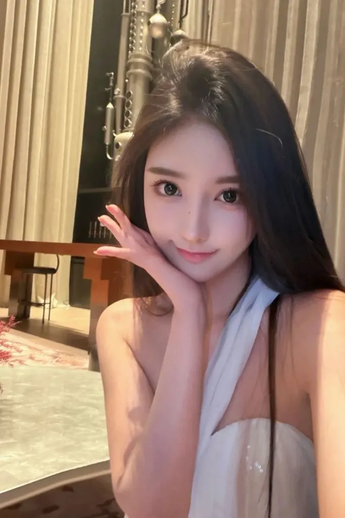Ảnh gái cute với biểu cảm thiên thần vô cùng đáng yêu