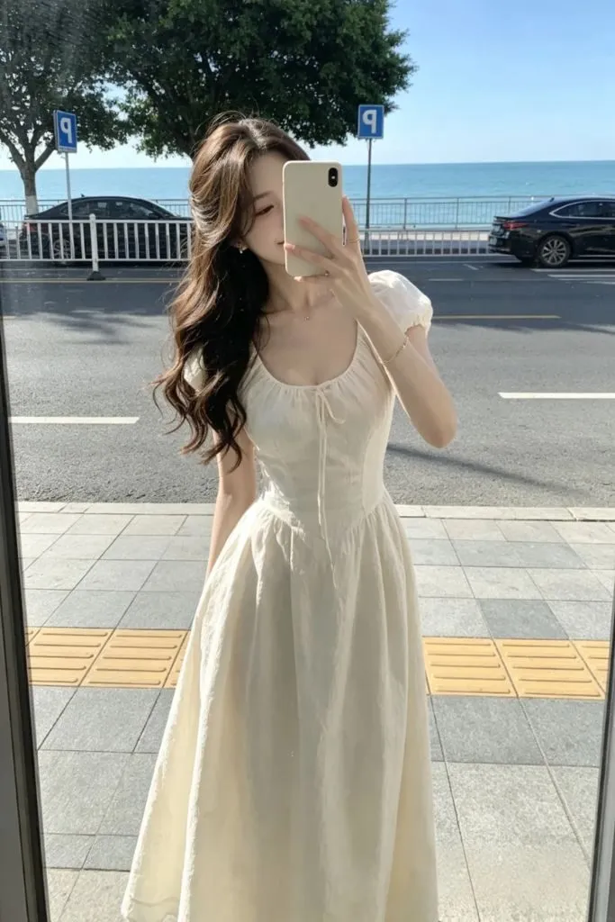 Ảnh gái xinh che mặt dịu dàng