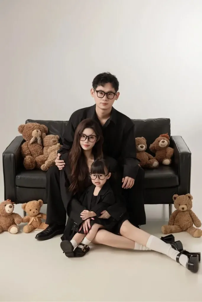 Ảnh gia đình chụp chân dung