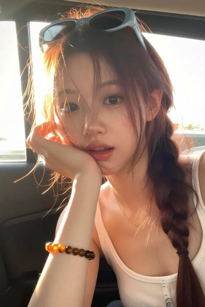 Hình ảnh gái cute có biểu cảm siêu đáng yêu